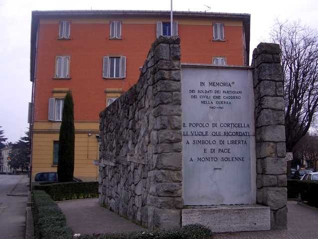 Monumento in memoria dei partigiani e dei civili di Corticella (BO)