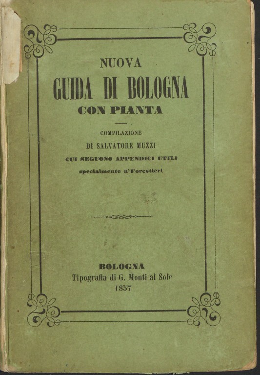 cover of Nuova guida di Bologna con pianta