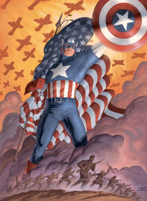 copertina di John Ney Rieber, Capitan America: Marvel knights, Modena, Panini Comics, 2017