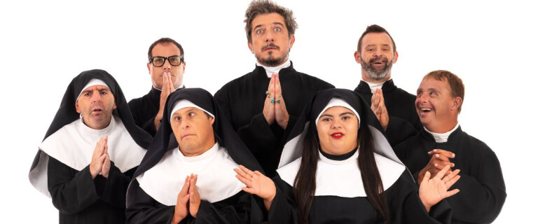 copertina di Din Don Down. Paolo Ruffini e Compagnia Mayor Von Frinzius