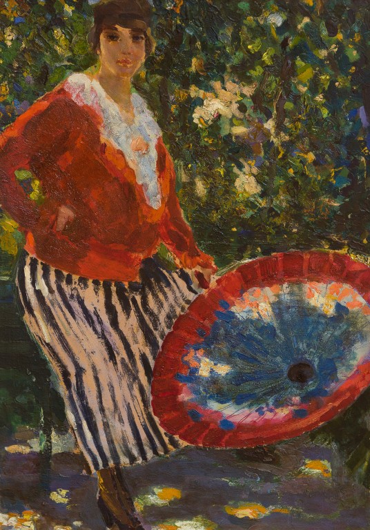 44 C. Corsi, Figura con ombrellino, 1922.jpg