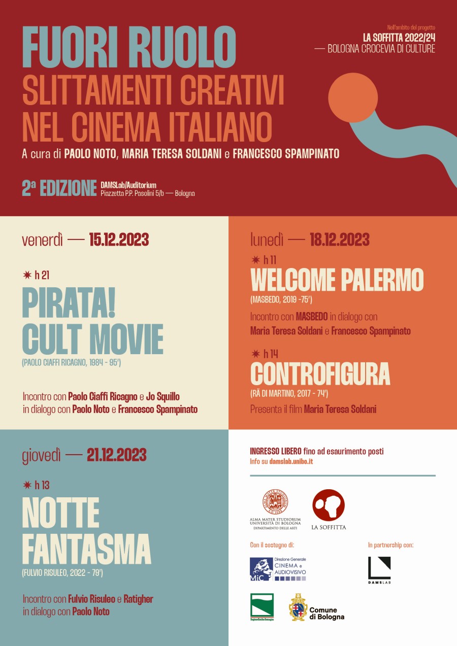 copertina di FuoriRuolo - Slittamenti creativi nel cinema italiano