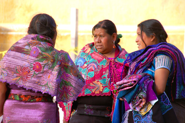 Donne tzotzil a San Cristobal de Las Casas - Messico - 2013