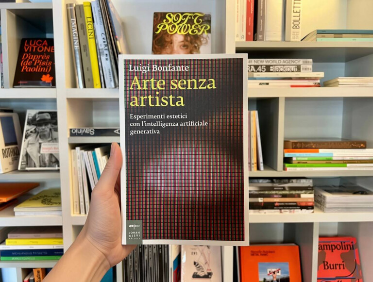 copertina di Arte senza artista. Esperimenti estetici con l'intelligenza artificiale generativa