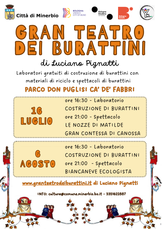 immagine di Gran teatro dei burattini di Luciano Pignatti