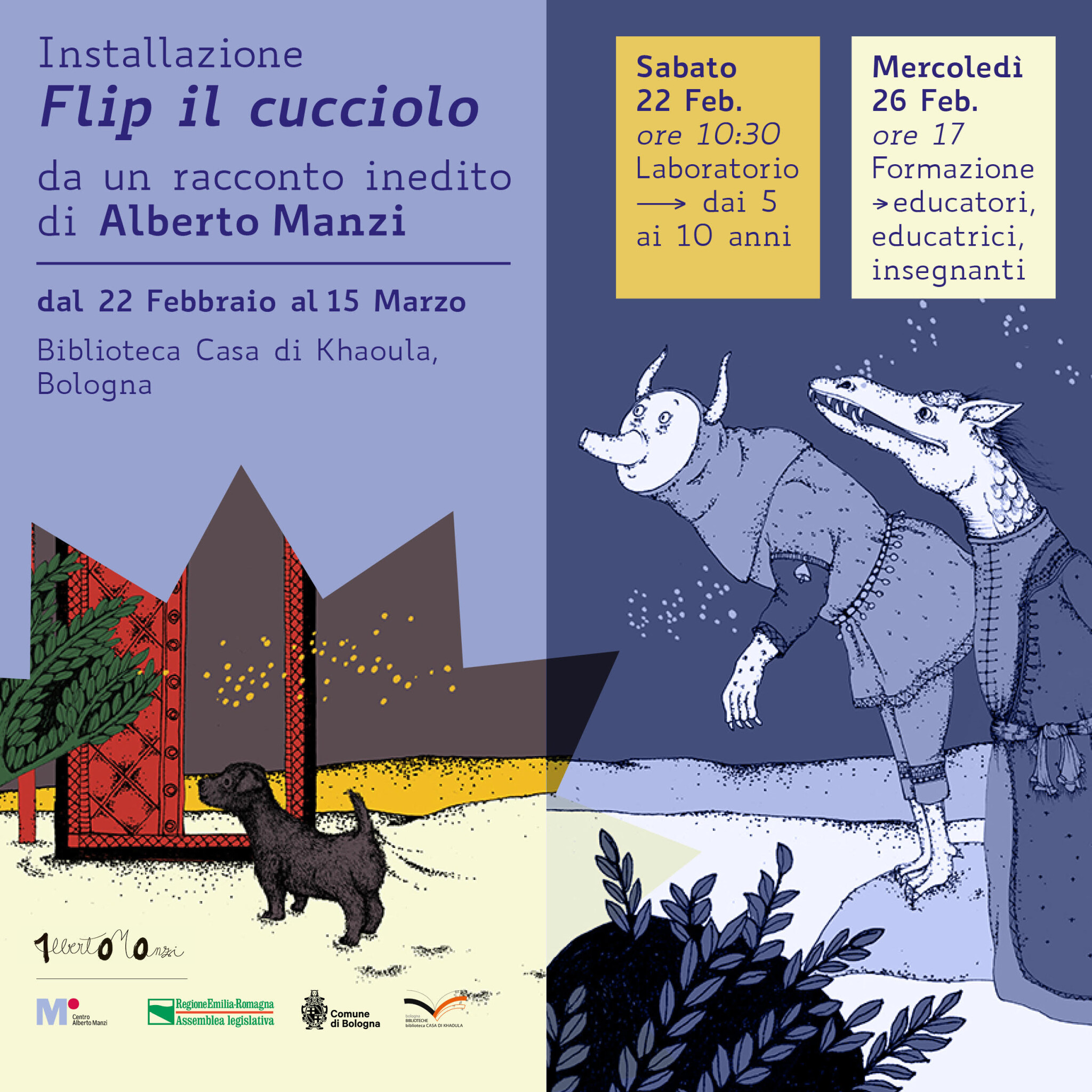 copertina di Formazione "Flip il cucciolo"