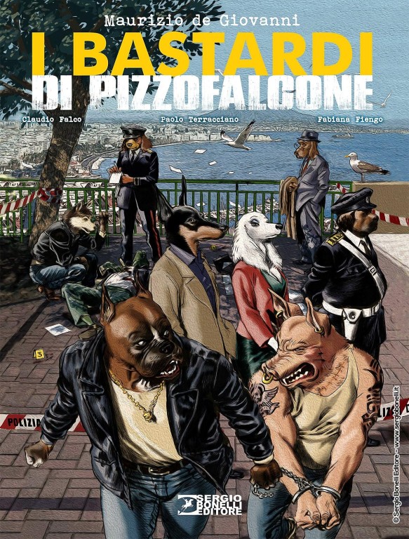 cover of Maurizio de Giovanni, I Bastardi di Pizzofalcone, Milano, S. Bonelli, 2019