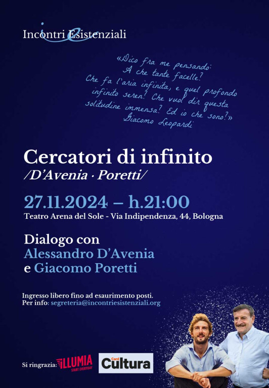 cover of Cercatori di infinito | Giacomo Poretti e Alessandro D’Avenia 