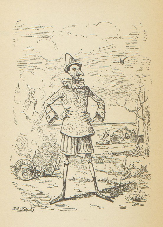 image of Pinocchio illustrato