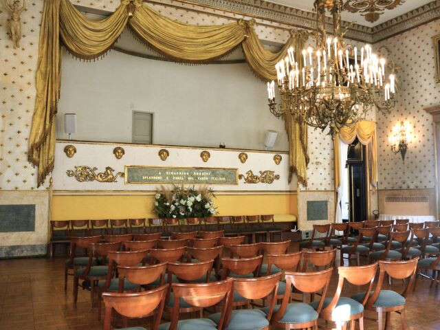 La Sala Rossini al Piano Nobile del Caffè Pedrocchi 