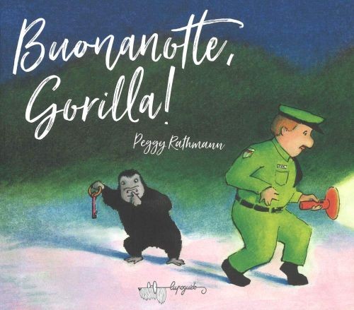 copertina di Buonanotte, Gorilla! 
Peggy Rathmann, Lupoguido, 2019 
dai 3 anni
