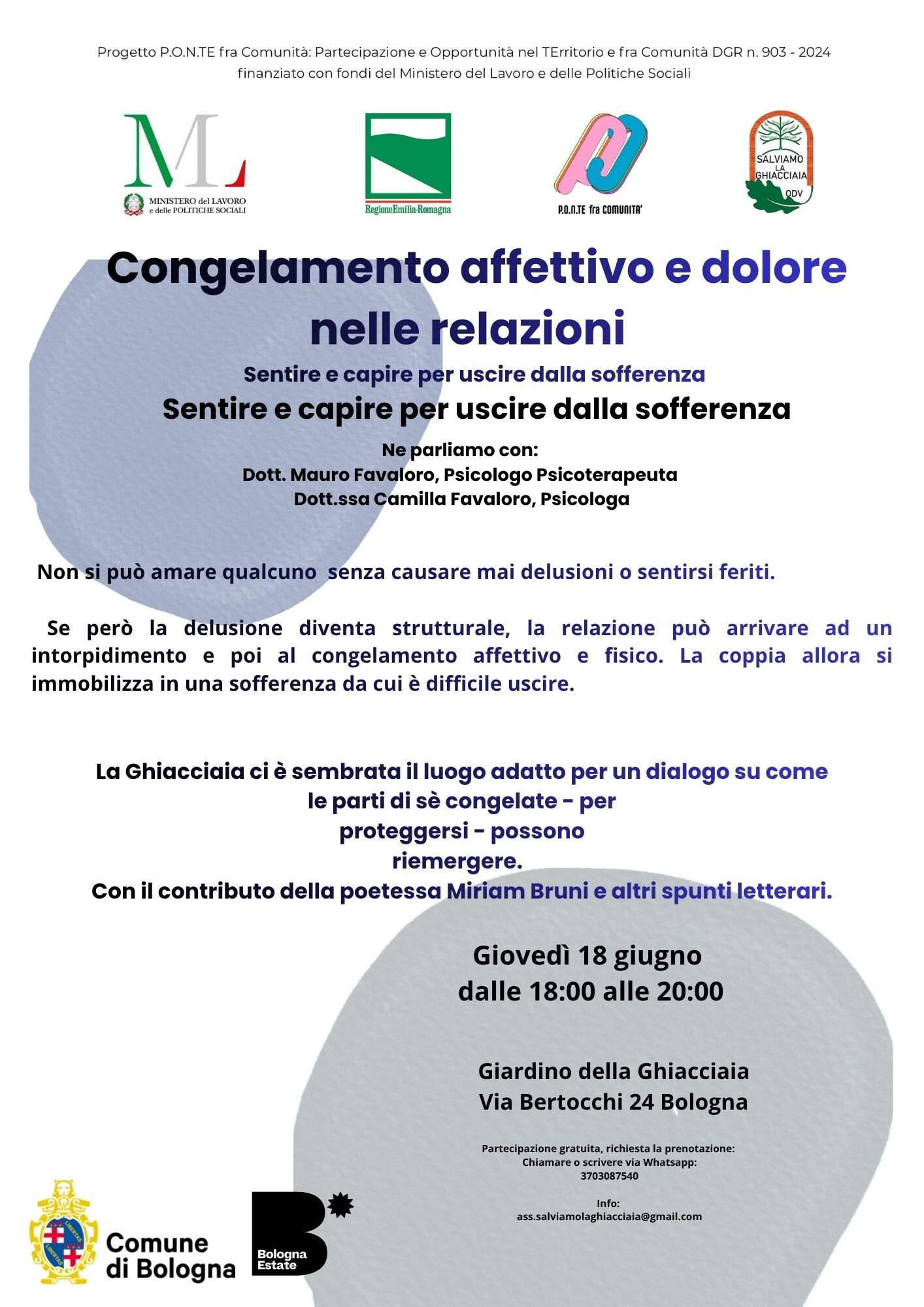 Congelamento affettivo e dolore nelle relazioni. Sentire e capire per uscire dalla sofferenza