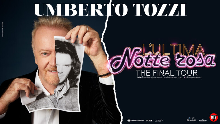 copertina di Umberto Tozzi | L’ultima notte rosa 