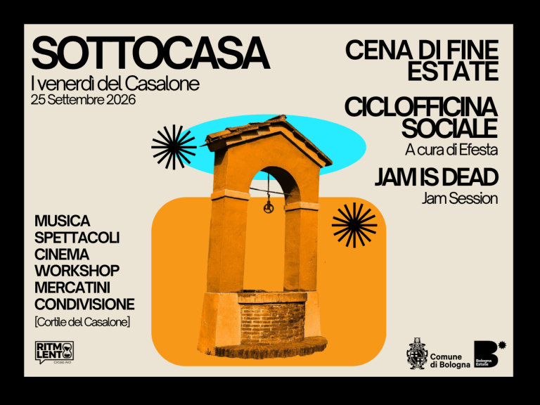 cover of SOTTOCASA – i venerdì del Casalone | Evento del  25 Settembre