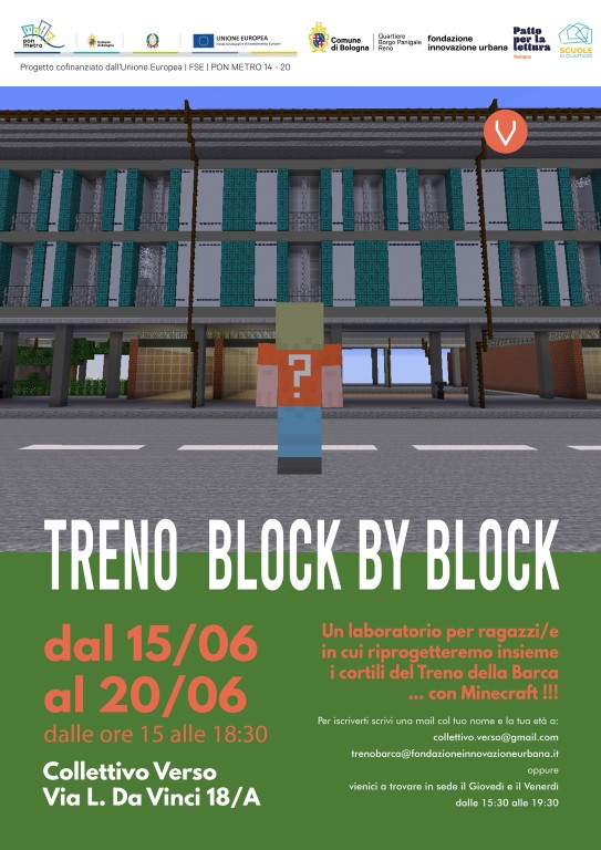 copertina di TRENO BLOCK BY BLOCK