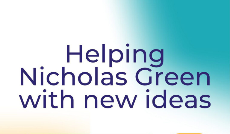 image de Helping Nicholas Green With New Ideas