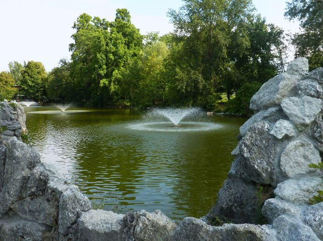Il laghetto dei Giardini Margherita (BO)