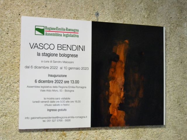 Mostra: "Vasco Bendini. La stagione bolognese"