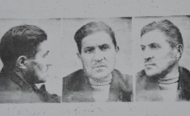 Foto segnaletiche di Antonio Carini