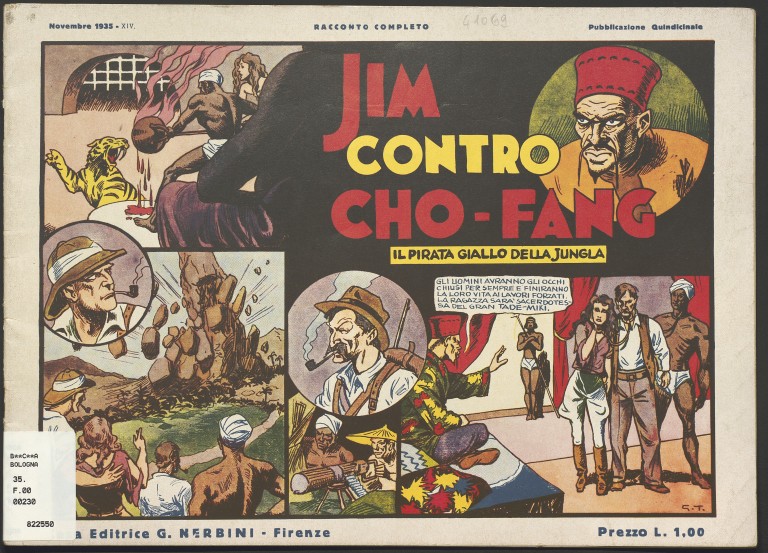 immagine di Alex Raymond, Jim contro Cho-Fang. Il pirata giallo della jungla (1935)