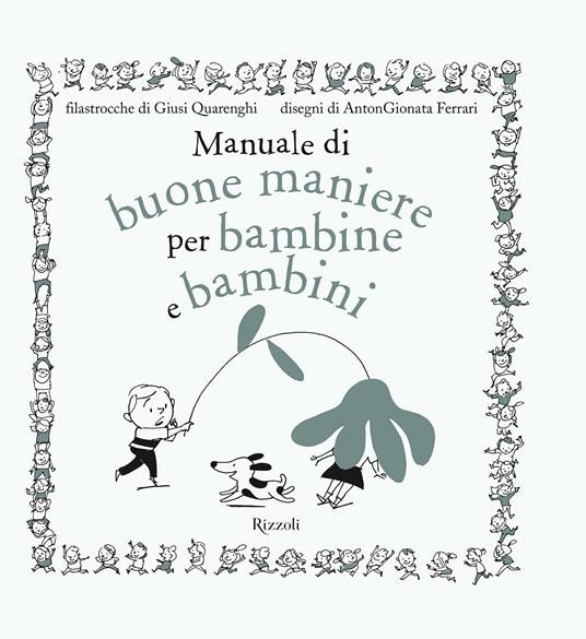 copertina di Manuale di buone maniere per bambine e bambini