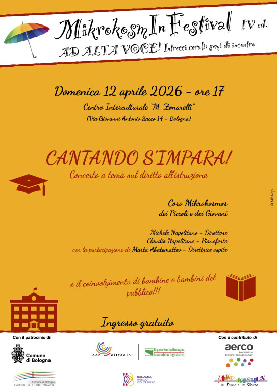 copertina di Cantando s'impara