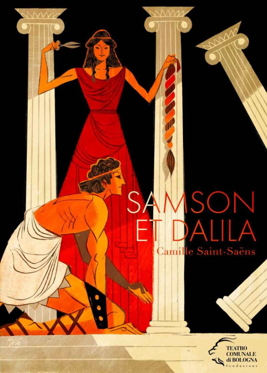 copertina di Samson et Dalila