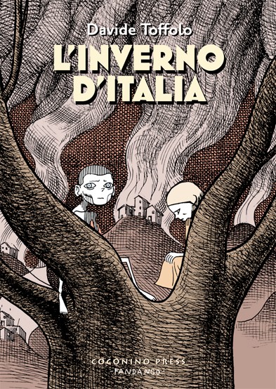 copertina di Davide Toffolo, L' inverno d'Italia, Roma, Coconino Press, 2017