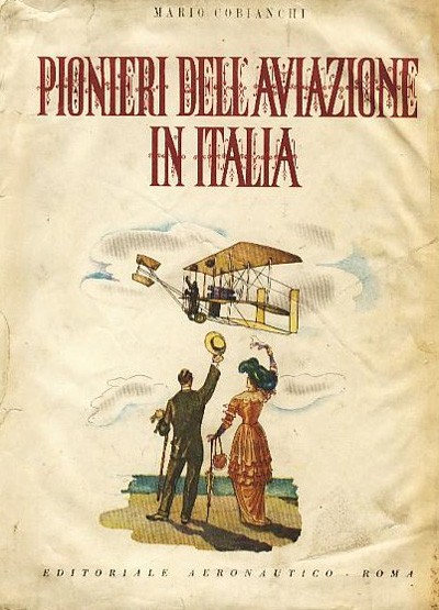 Frontespizio di "Pionieri dell'aviazione in Italia" 