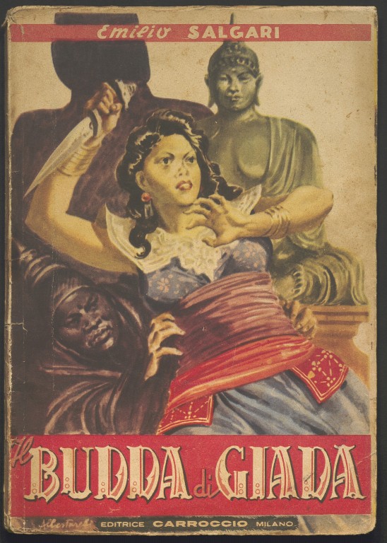 copertina di Il budda di giada. Romanzo d'avventure