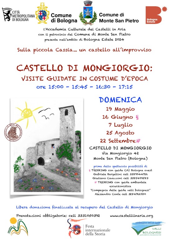 cover of Castello di Mongiorgio: visite guidate in costume d'epoca 