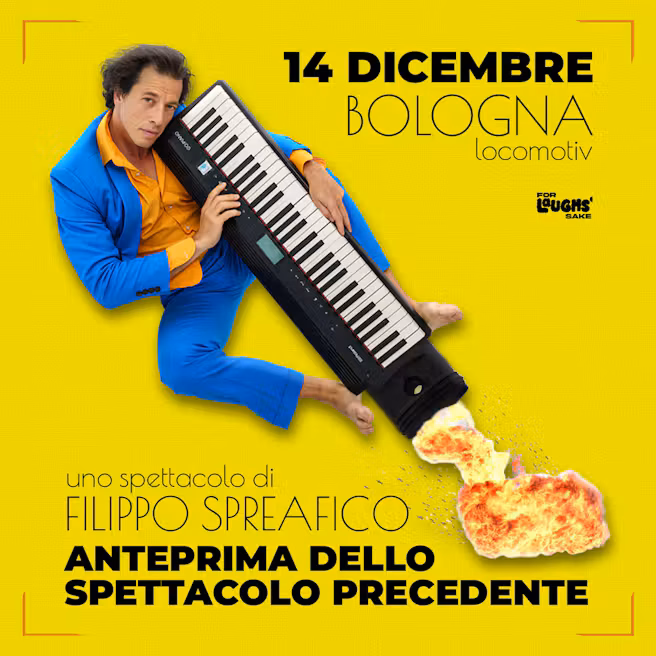 copertina di Filippo Spreafico in “Anteprima dello spettacolo precedente”