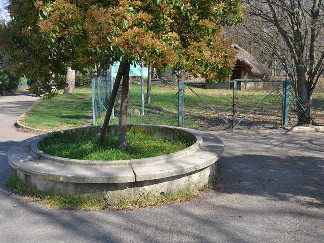 L'ex recinto dei daini dei Giardini Margherita nel 2019 