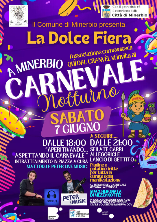 copertina di Carnevale notturno