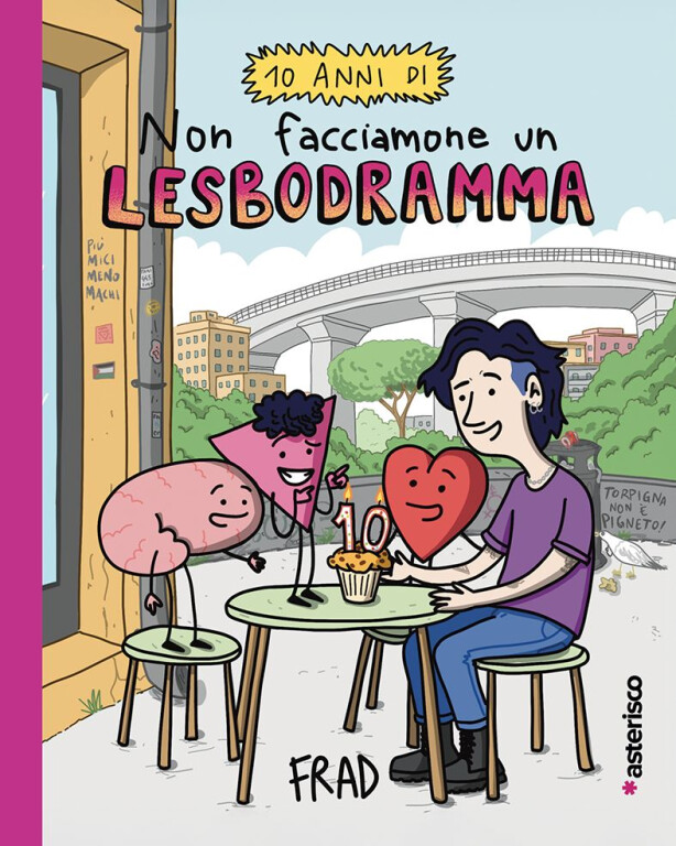 copertina di 10 anni di non facciamone un lesbodramma