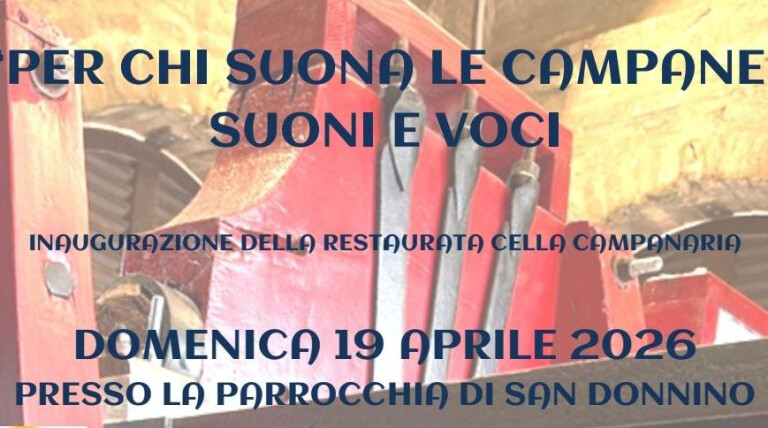 copertina di Per chi suona le campane. Suoni e voci