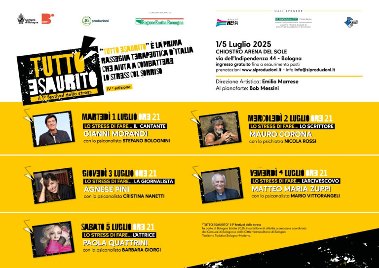 cover of TUTTO ESAURITO – Il Festival dello Stress
