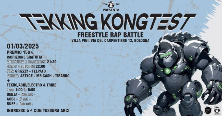 copertina di Tekking-Kongtest