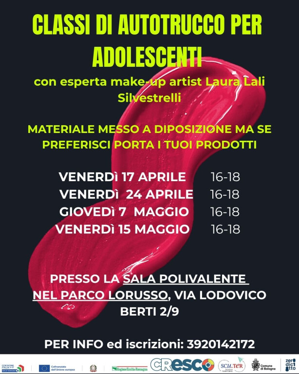 immagine di Classi di autotrucco per adolescenti