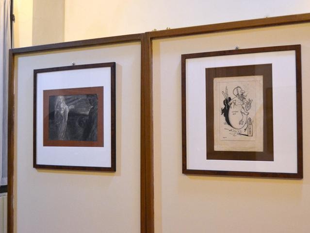 Mostra: "Budrio ricorda Augusto Majani (Nasica)" - Sezione: "Majani pittore, professore d'Accademia, illustratore" - Pinacoteca civica Domenico Inzaghi - Budrio - 2019