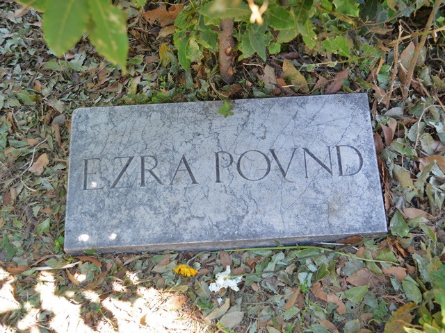 La tomba di Ezra Pound 