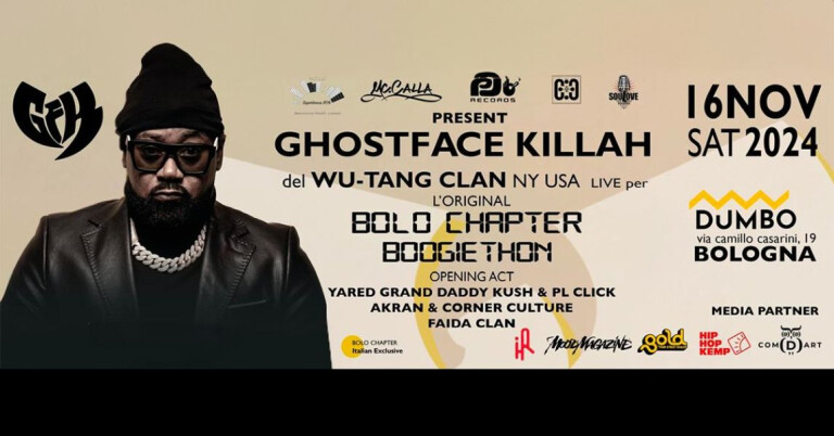 immagine di  Ghostface Killah dei Wu Tang Clan 