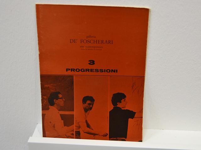 Catalogo della mostra "3 progressioni"