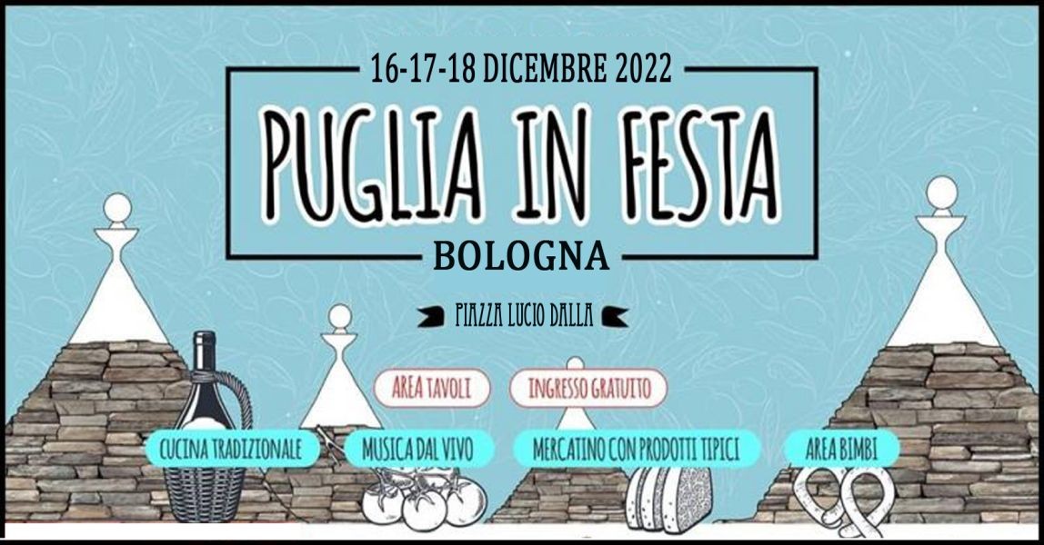 cover of La Puglia in Festa a Bologna