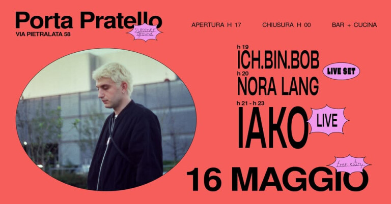 copertina di Opening party! Iako. Nora Lang. Ich. Bin. Bob