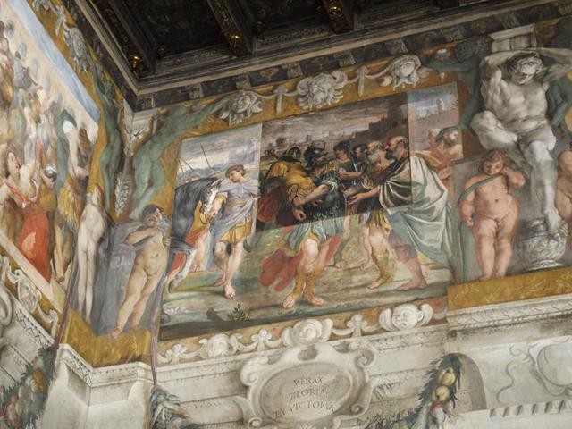 Palazzo Magnani - interno - affreschi dei Carracci