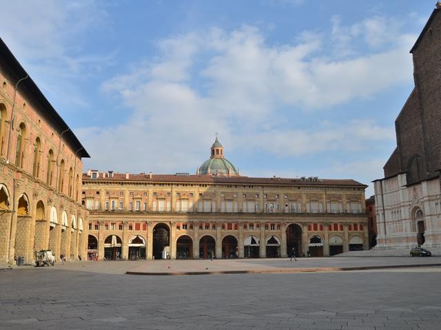 Bologna - piazza Maggiore - 12 marzo 2020 - ore 15