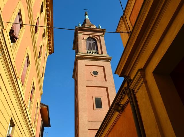 Chiesa di Santa Caterina di Saragozza (BO) - il campanile
