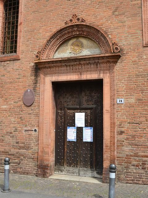 Ex Chiesa Santa Maria degli Angeli - portale d'ingresso