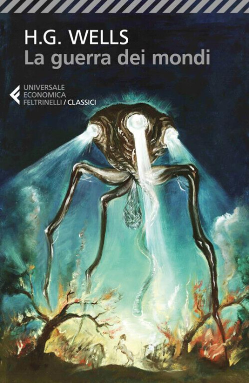 copertina di La guerra dei mondi 